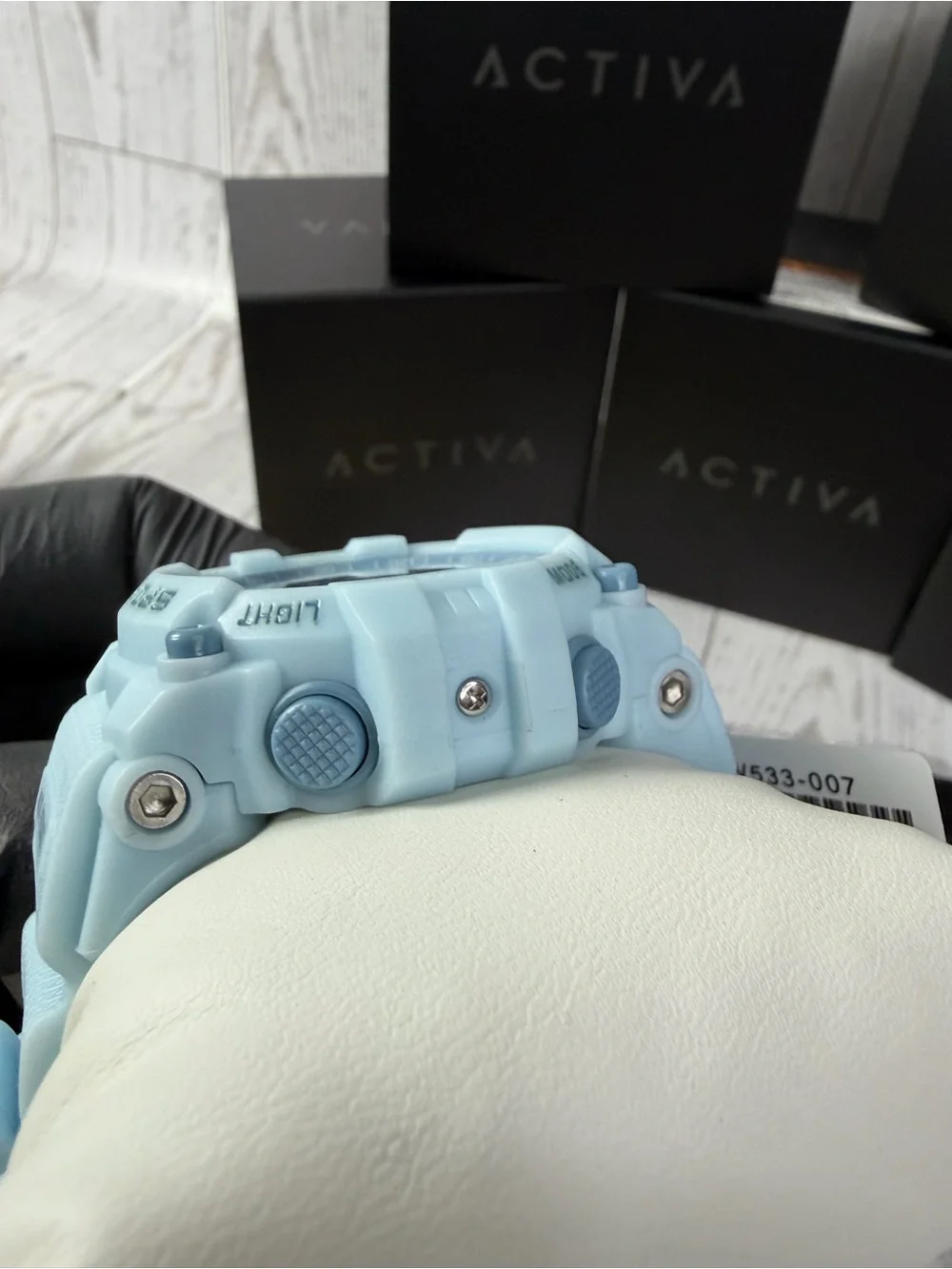 ACW533-007 - Activa X Invicta Digital Essentials Lady Watch - 46mm, Baby Blue